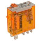 Miniature industrial relay, 24V AC (50/60 Hz), 1СO, 16A, contacts AgNi
