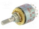 Switch: rotary; Pos: 12; 0.25A/125VAC; 0.25A/28VDC; Poles number: 1 C&K