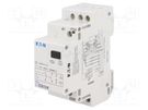 Relay: installation; bistable,impulse; SPDT + NO; Ucoil: 230VAC EATON ELECTRIC
