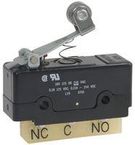 MICRO SWITCH, ROLLER LEVER DPDT 10A 250V