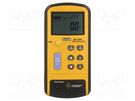 Meter: calibrator; thermocouple; ±(0.025%+2digit); Unit: °C,°F AXIOMET