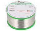 Soldering wire; Sn96,5Ag3Cu0,5; 250um; 250g; lead free; reel; 3% CYNEL