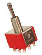 TOGGLE SWITCH, 3PDT, 5A, 120VAC, 28VDC