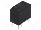 Relay: electromagnetic; SPDT; Ucoil: 5VDC; 2A; 0.5A/125VAC; PCB HONGFA RELAY