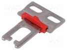 Flat key; FR; Features: standard actuator PIZZATO ELETTRICA