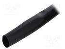 Insulating tube; PVC; black; -20÷125°C; Øint: 20mm; L: 10m; UL94V-0 SIGI