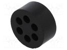 Insert for gland; 4mm; M25; IP54; NBR rubber; Holes no: 6 LAPP