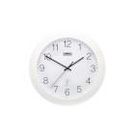 Radio-Controlled Wall Clock 30 cm Analogue White/Silver