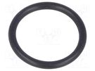 O-ring gasket; NBR rubber; Thk: 1.5mm; Øint: 12mm; PG9; black HUMMEL