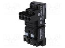 Relays accessories: socket; PIN: 14; for DIN rail mounting; 10A SCHNEIDER ELECTRIC