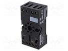 Relays accessories: socket; PIN: 8; for DIN rail mounting SCHNEIDER ELECTRIC