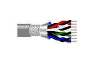 SHIELDED CABLE MULTIPAIR, 4PAIR, 22AWG, 100FT, 300V