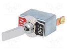 Switch: toggle; Pos: 2; SPST; ON-OFF; 50A/12VDC; Leads: M4 screws SCI