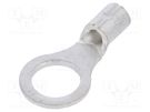 Tip: ring; M5; 0.25÷1.65mm2; crimped; for cable; non-insulated NICHIFU