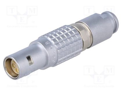 Connector: circular; 0B; plug; female; PIN: 5; soldering; for cable LEMO FGJ.0B.305.CLLD52Z