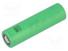 Re-battery: Li-Ion; 18650,MR18650; 3.7V; 3000mAh; Ø18.5x65.2mm MURATA