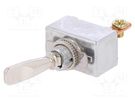 Switch: toggle; Pos: 2; SPST; ON-OFF; 50A/12VDC; Leads: M4 screws SCI