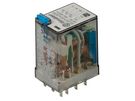 Relay 24VDC, 3CO, 10A, Finder