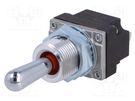 Switch: toggle; Pos: 3; SP3T; ON-OFF-ON; 0.1A/28VDC; -40÷85°C; IP68 HONEYWELL