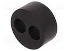 Insert for gland; 9mm; M32; IP54; NBR rubber; Holes no: 2 LAPP