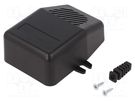 Enclosure: for power supplies; with fixing lugs; X: 60mm; Y: 85mm KRADEX
