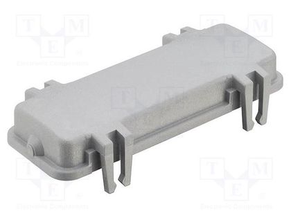 Protection cover; Han; size 24B; with double latch; 104x27mm HARTING 09300245401