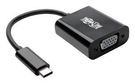 USB-C TO VGA ADAPTER W/ALTER MODE, BLACK