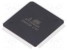 IC: CPLD; SMD; TQFP100; Number of macrocells: 128; I/O: 84; 3÷3.6VDC MICROCHIP TECHNOLOGY