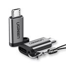 Ugreen adapter USB Type C to micro USB adapter gray (50590), Ugreen