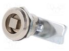 Lock; zinc and aluminium alloy; 13.5mm; Kind of insert bolt: KW6 RST ROZTOCZE