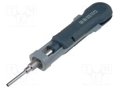 Tool: for  removal; terminals; 0915000,09990000004; 3mm; Han® D HARTING 09990000012
