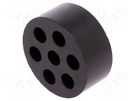 Insert for gland; 8mm; M50; IP54; NBR rubber; Holes no: 7 LAPP