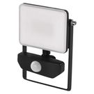 LED Floodlight ILIO with motion sensor, 10.5W, black, neutral white, EMOS