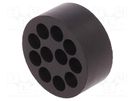 Insert for gland; 8mm; M50; IP54; NBR rubber; Holes no: 11 LAPP