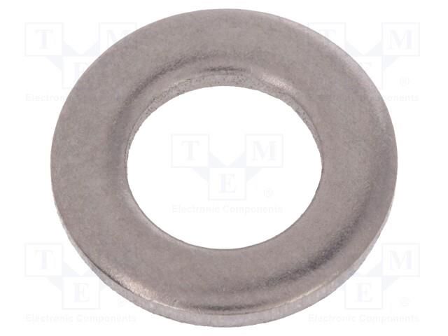 Washer; round; M6; D=12mm; h=1.6mm; acid resistant steel A4 KRAFTBERG K6.4/D125-A4