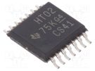 IC: digital; NOR; Ch: 4; IN: 2; SMD; TSSOP14; HCT TEXAS INSTRUMENTS