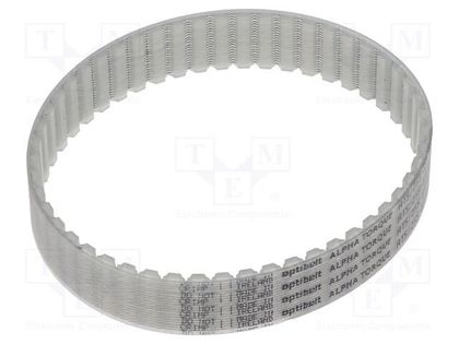 Timing belt; AT5; W: 16mm; H: 2.7mm; Lw: 255mm; Tooth height: 1.2mm OPTIBELT AT5-255-16-77ZA