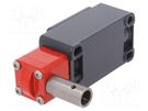 Safety switch: hinged; FD; NC x3; IP67; -25÷80°C; red,grey PIZZATO ELETTRICA