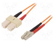 Fiber patch cord; OM2; LC/UPC,SC/UPC; 2m; Optical fiber: 50/125um LAPP