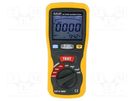 Meter: insulation resistance; LCD; Sampling: 2,5x/s; VAC: 1÷750V AXIOMET