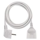 Extension Cord 3 m / 1 sockets / white / PVC / 1,5 mm2, EMOS