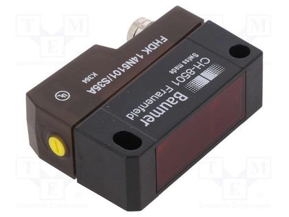 Sensor: photoelectric; Range: 20÷350mm; NPN; DARK-ON,LIGHT-ON BAUMER FHDK14N5101/S35A