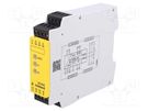 Module: safety relay; Usup: 24VAC; 24VDC; Contacts: NC + NO x2 WIELAND