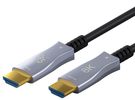 Кабель HDMI-HDMI 40м (HDMI 2.1) оптический гибридный 8K @ 60 Гц/ 4K @ 120 Гц Goobay