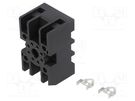 Relays accessories: socket; on panel,for DIN rail mounting IDEC