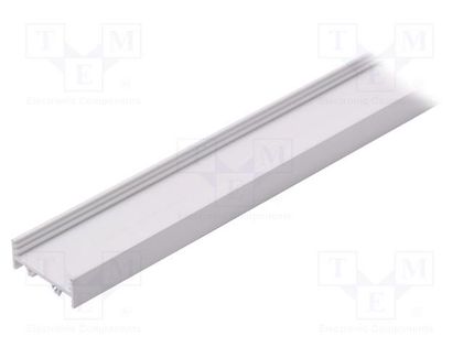 Profiles for LED modules; white; L: 1m; VARIO30-01; aluminium TOPMET TOP-VAR30-01/WH-1M