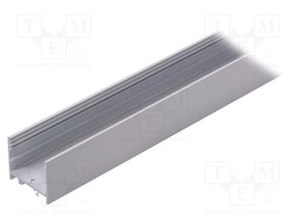 Profiles for LED modules; white; L: 1m; VARIO30-02; aluminium TOPMET TOP-VAR30-02/WH-1M