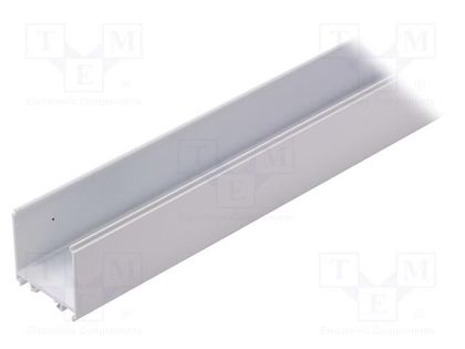 Profiles for LED modules; white; L: 1m; VARIO30-08; aluminium TOPMET TOP-VAR30-08/WH-1M