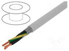 Wire; ÖLFLEX® CLASSIC 115 CY; 3G1.5mm2; PVC; grey; 300V,500V LAPP