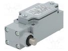 Limit switch; pin plunger Ø10mm; NO + NC; 10A; max.240VAC; PG13,5 POKÓJ